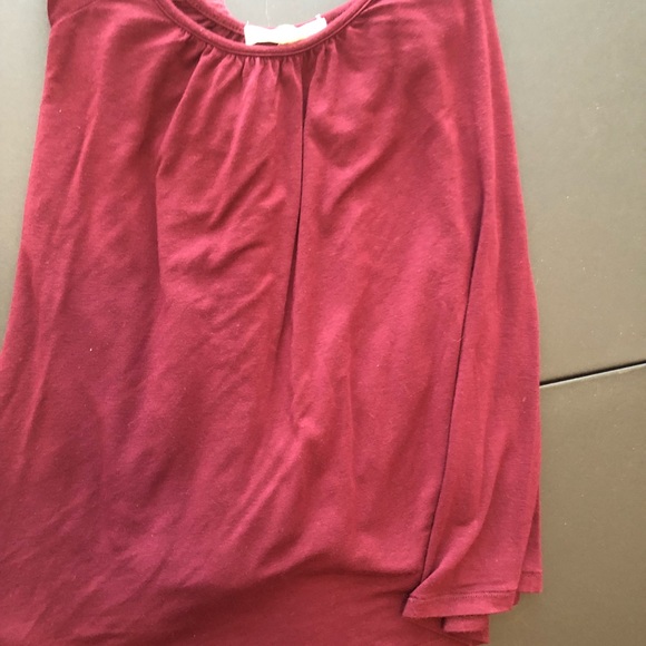 Rewind Top Maroon Small open shoulder - Picture 8 of 8